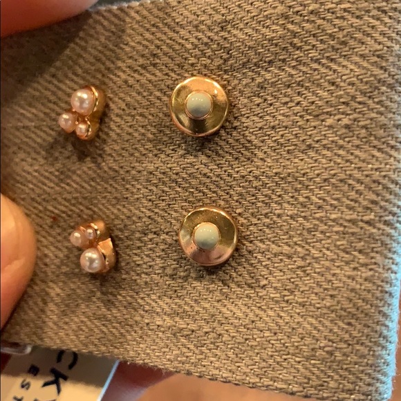 Lucky Brand Rose Gold Earring Set - Picture 5 of 5